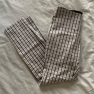 A New Day cropped plaid pants (sz 4)
